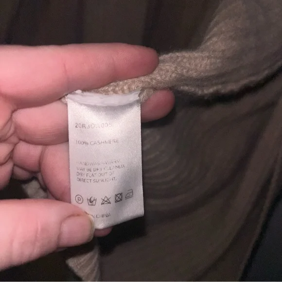 Nap Loungewear Women’s Cozy Cashmere Tan Cardigan XL - Picture 5 of 7